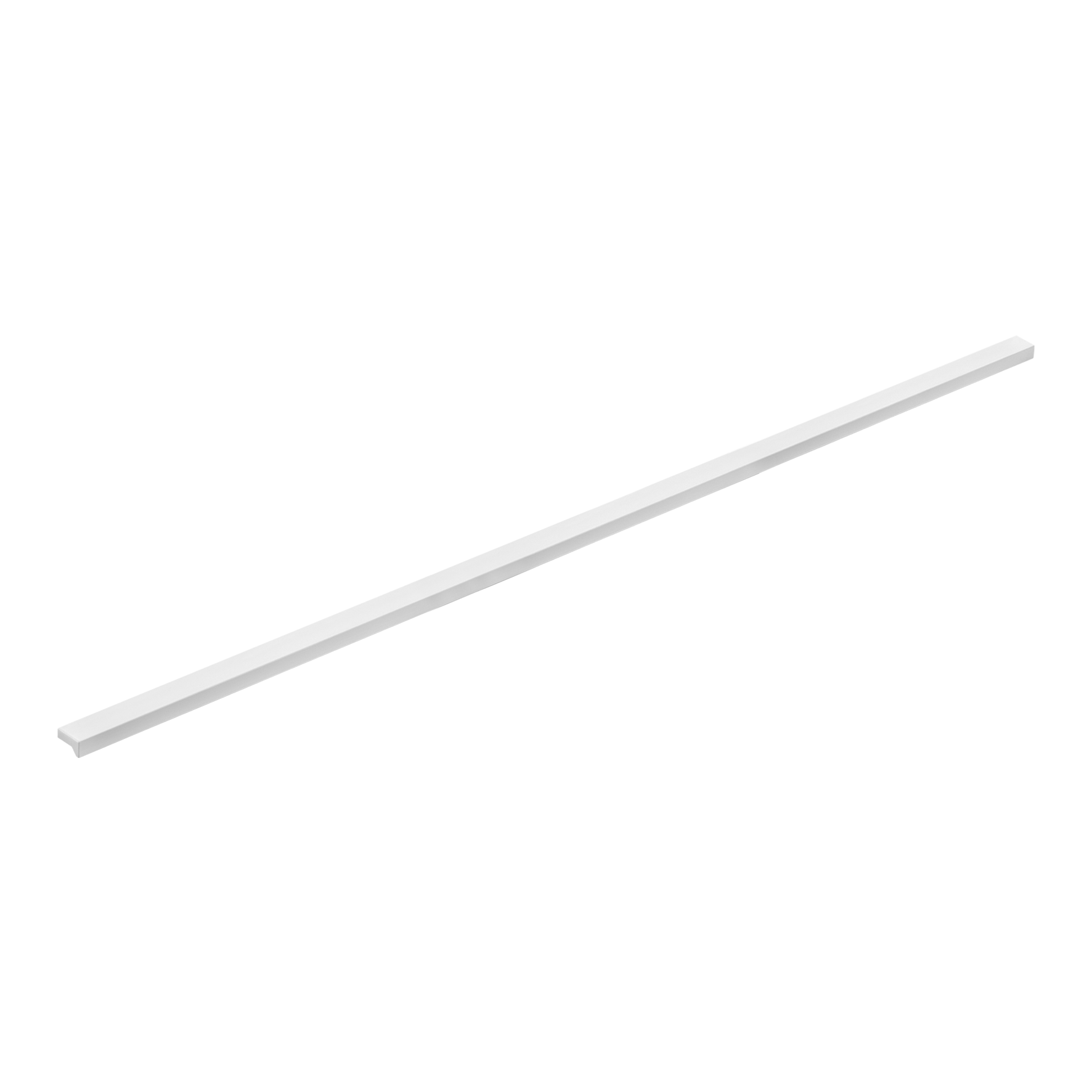 Momo Angle Pull Handle 640mm in Matt White
