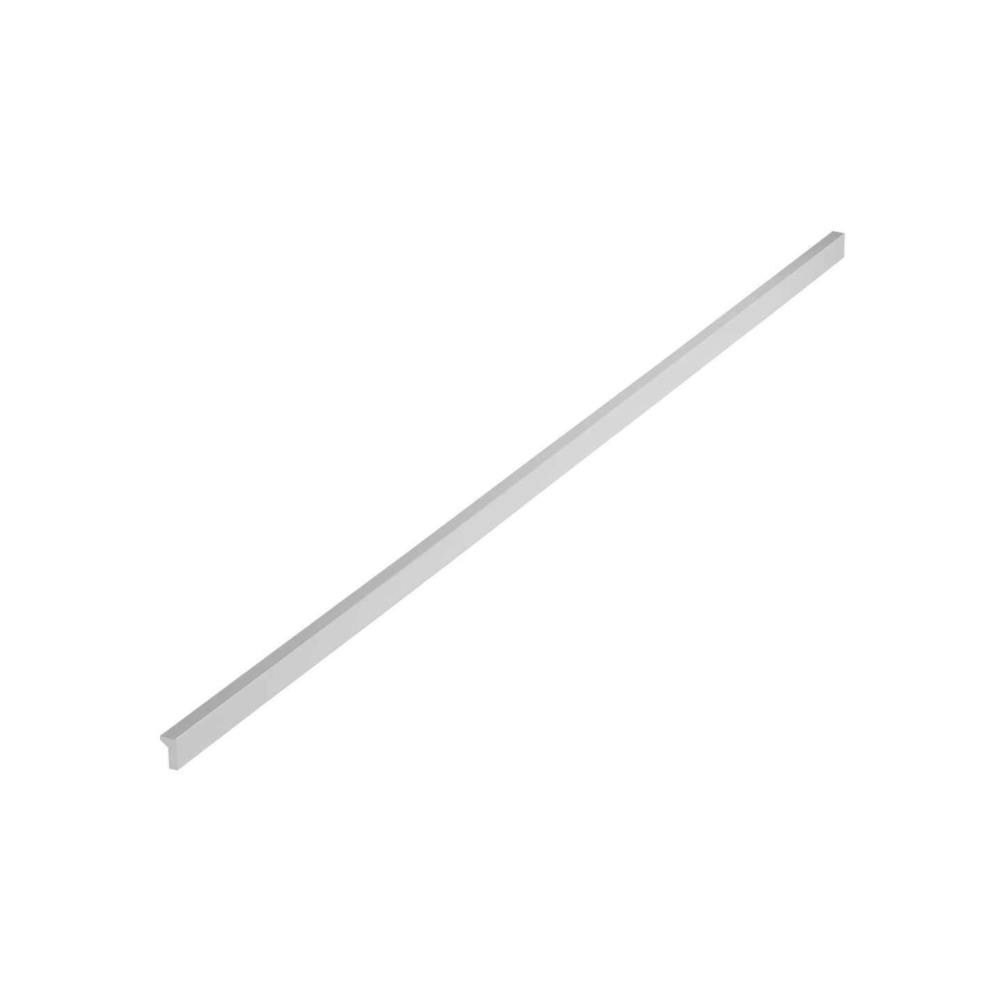 Momo Angle Pull Handle 640mm in Matt White (2)