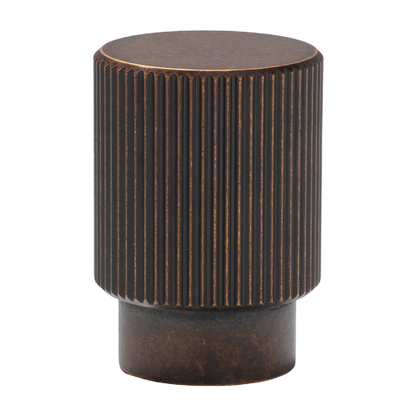 Momo Arpa Round Knob 22mm in Antique Brass (1)