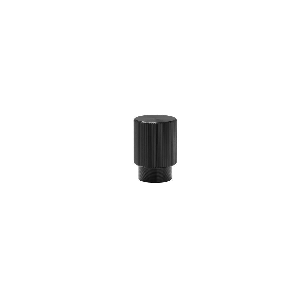 Momo Arpa Round Knob 22mm In Brushed Black