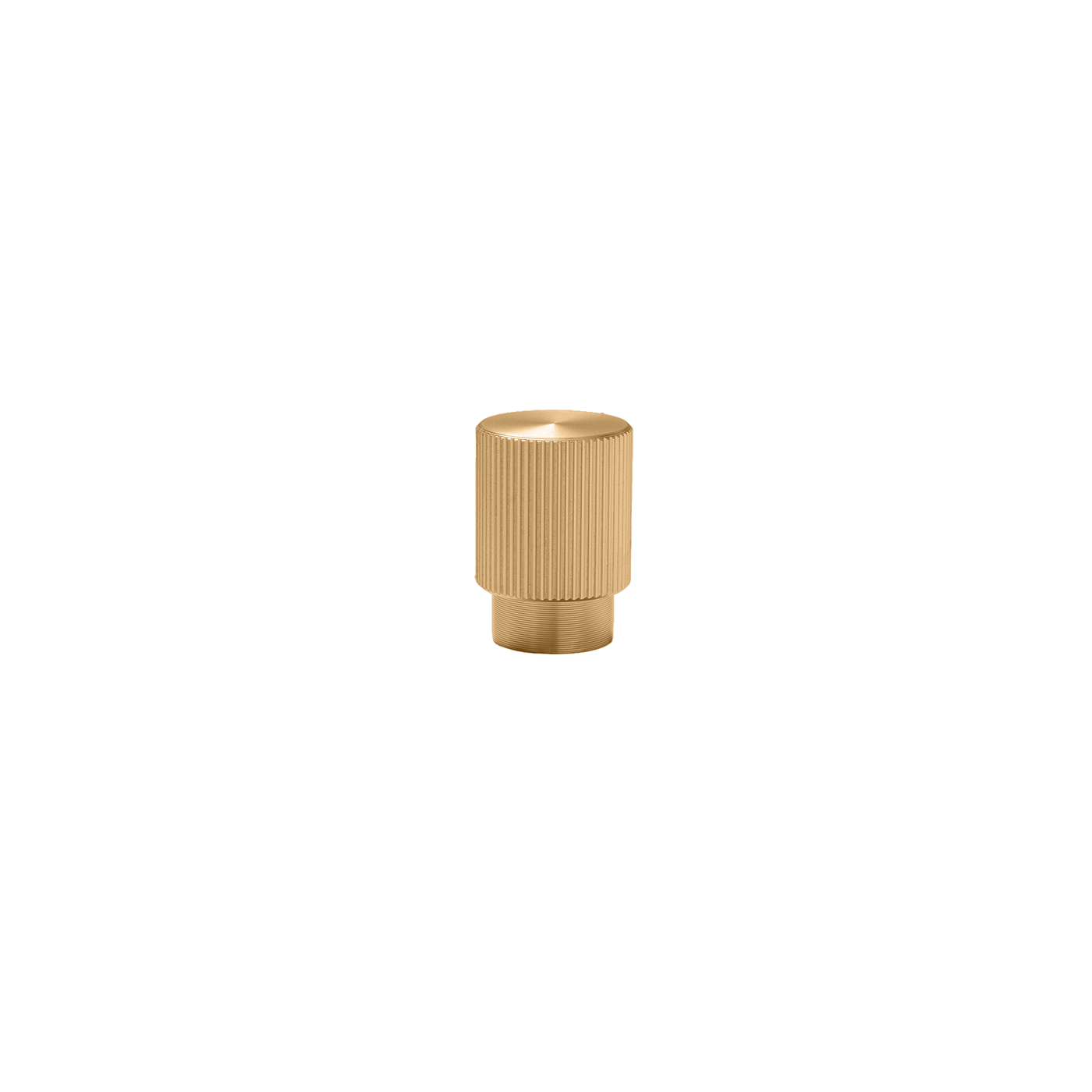 Momo Arpa Round Knob 22mm In Brushed Dark Brass