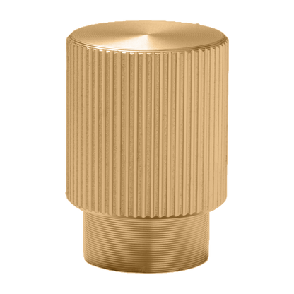 Momo Arpa Round Knob 22mm in Brushed Dark Brass (1)