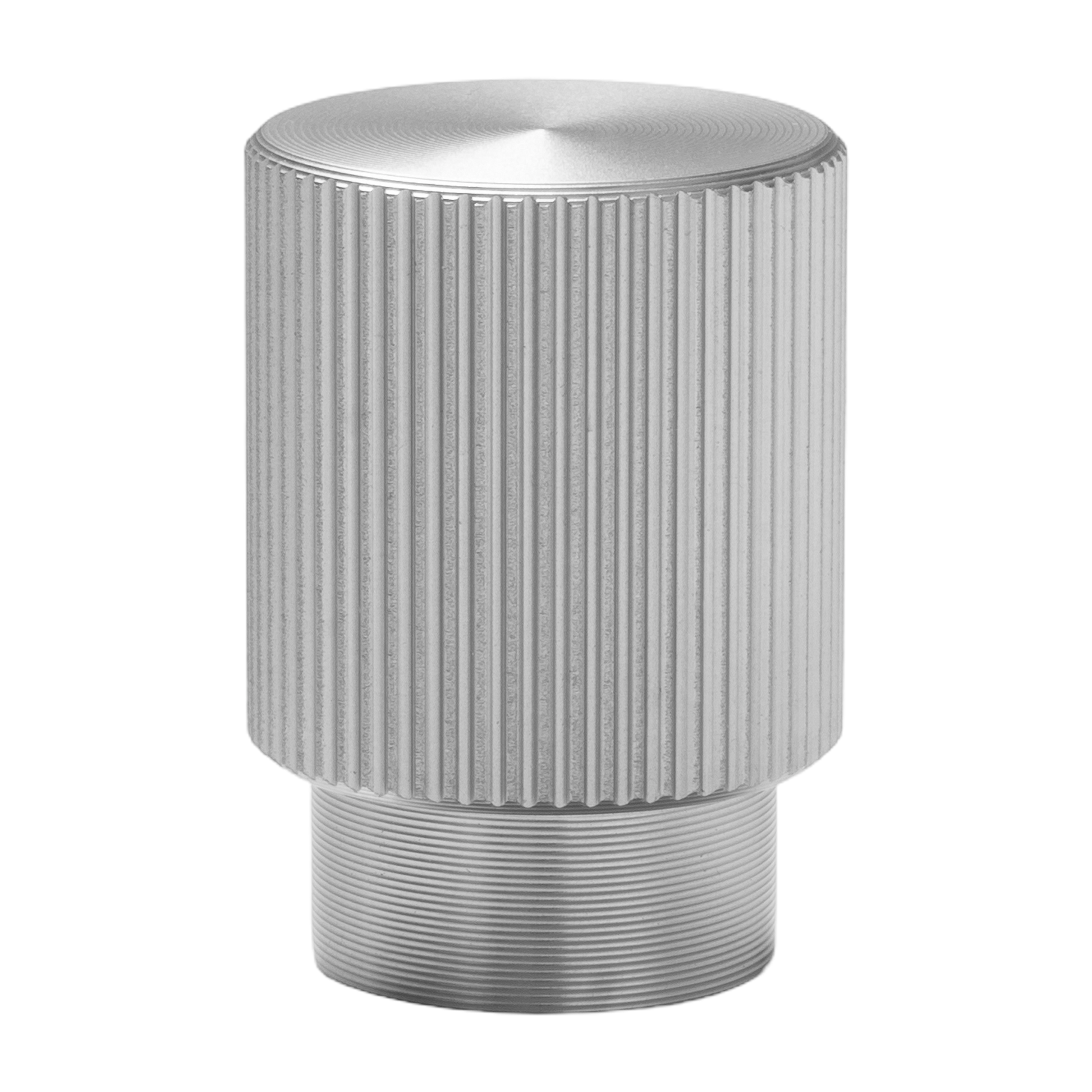 Momo Arpa Round Knob 22mm in Dull Brushed Nickel (1)