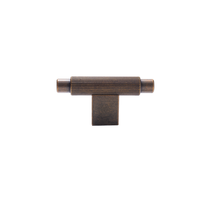 Momo Arpa T Knob 70mm In Antique Brass (1)