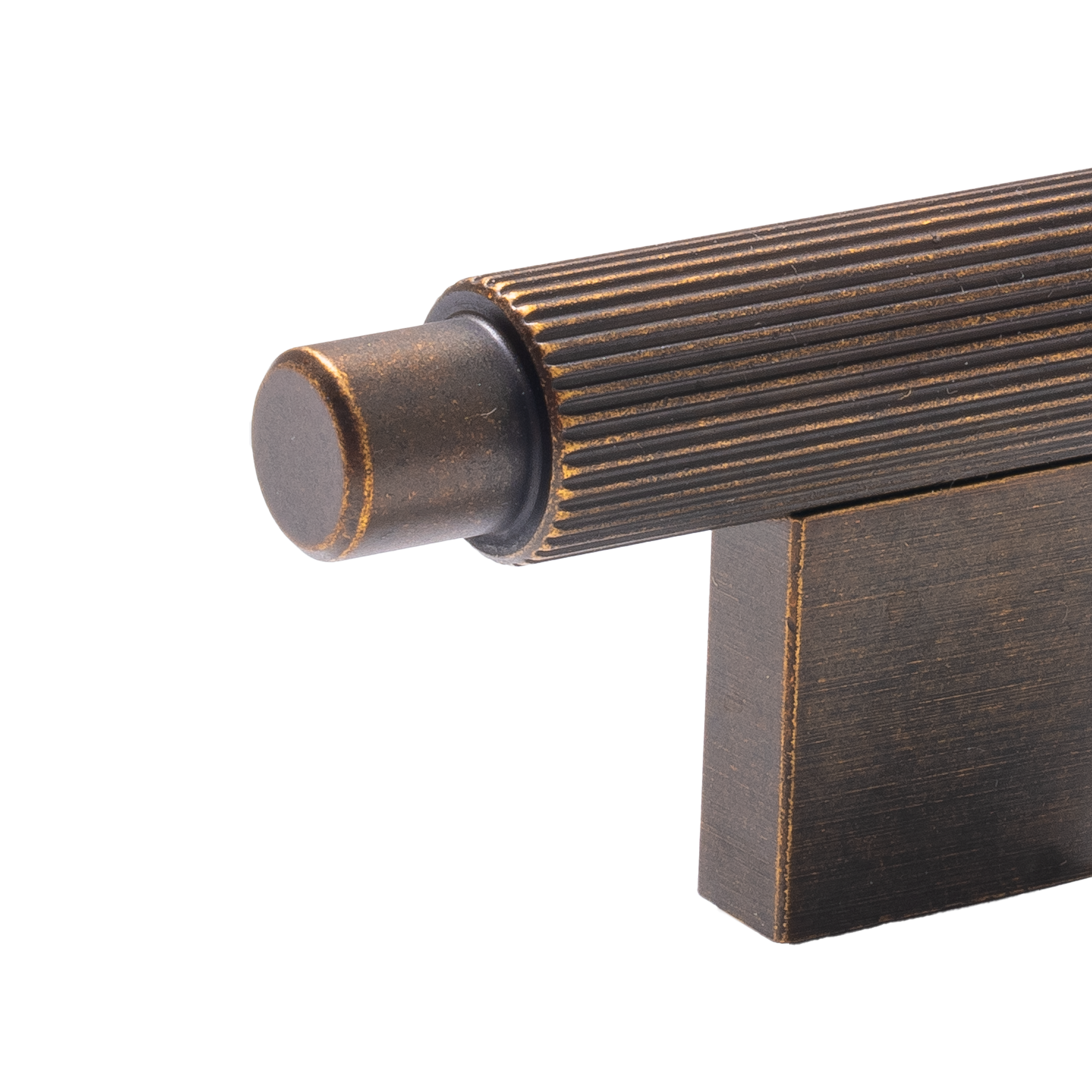Momo Arpa T Knob 70mm in Antique Brass (2)