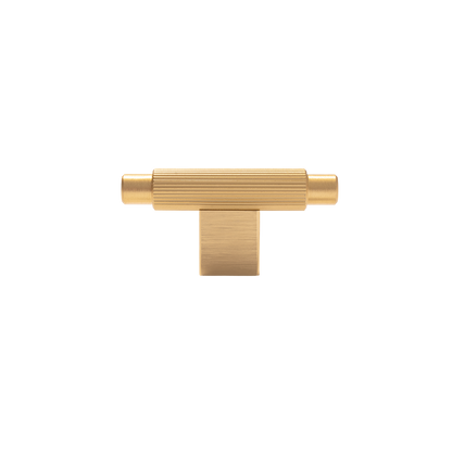 Momo Arpa T Knob 70mm In Brushed Dark Brass (1)