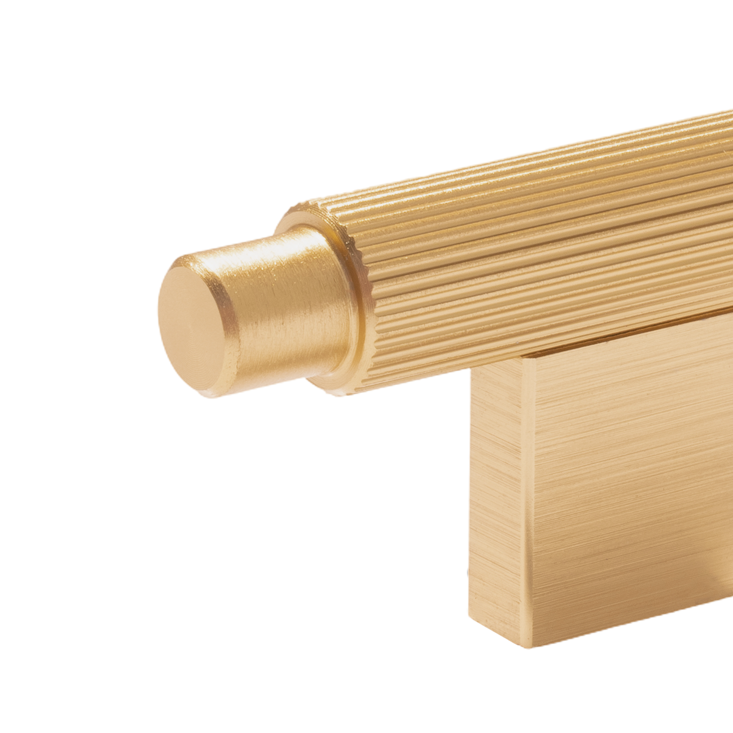 Momo Arpa T Knob 70mm in Brushed Dark Brass (2)