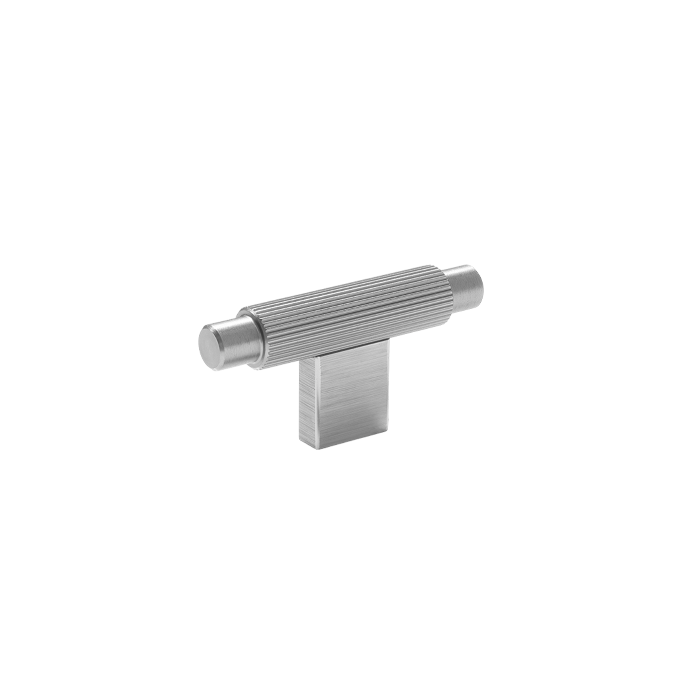 Momo Arpa T Knob 70mm In Dull Brushed Nickel