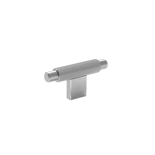 Momo Arpa T Knob 70mm In Dull Brushed Nickel