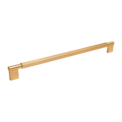 Momo Arpa D Handle 320mm In Brushed Dark Brass