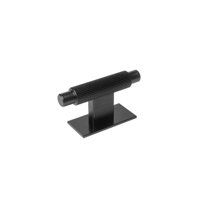Momo Arpa T Knob and Backplate 70mm In Brushed Black
