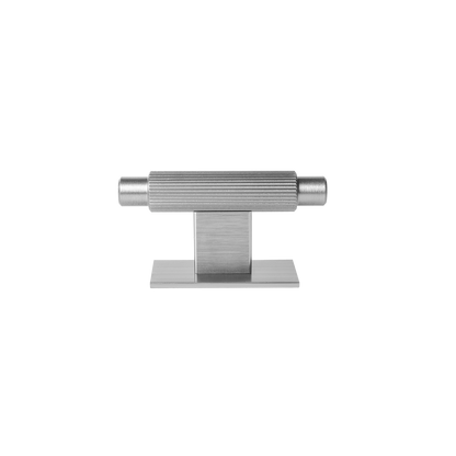 Momo Arpa T Knob and Backplate 70mm In Dull Brushed Nickel (1)