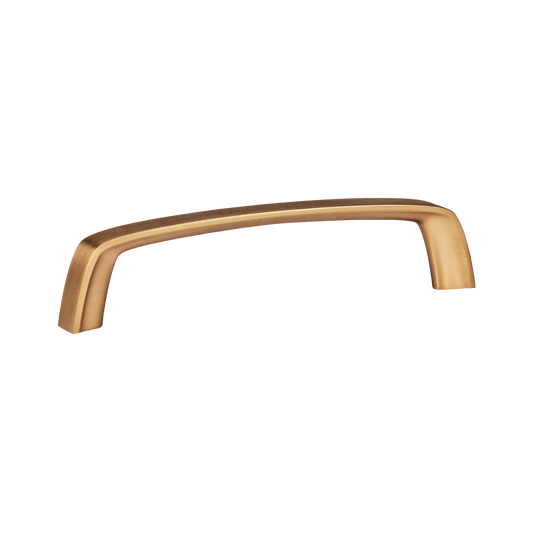 Momo Acuto D Handle 160mm in Brushed Satin Brass