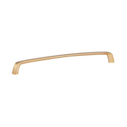 Momo Acuto D Handle 320mm in Brushed Satin Brass