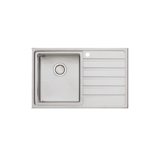 Apollo Single Bowl Sink with Drainer
