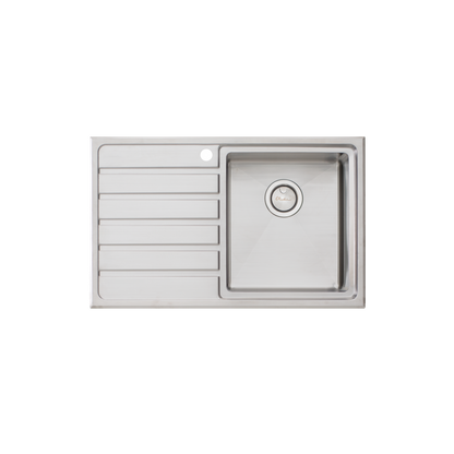 Apollo Single Bowl Sink with Drainer