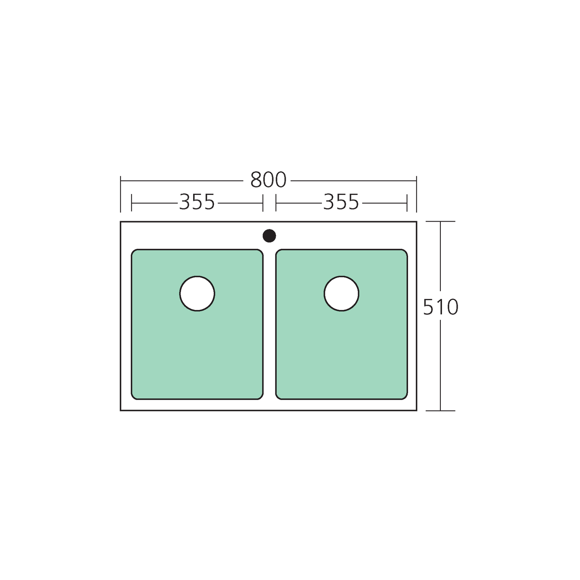 Apollo Double Bowl Sink