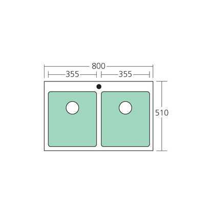 Apollo Double Bowl Sink