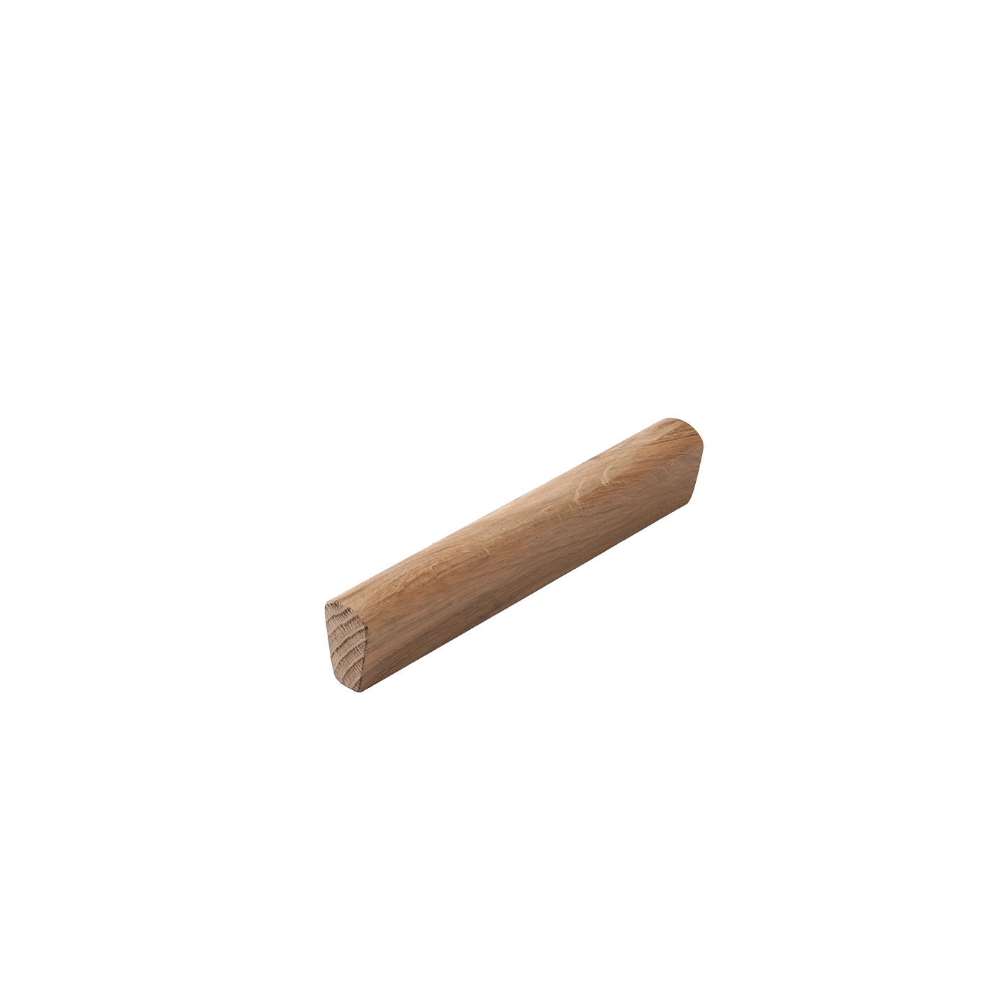 Momo Airlie Timber Pull Handle 150mm In Raw American Oak