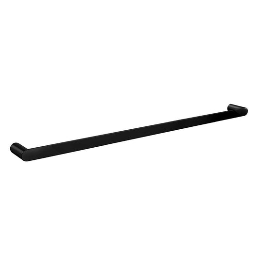 Bellino High Gloss Black 801mm Single Towel Rail