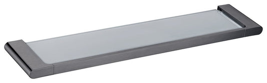 Bellino  Gun Metal Grey Zinc Alloy Towel Shelf