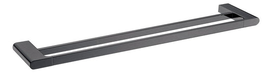 Persano Gun Metal Grey Zinc Alloy 800mm Double Towel Rail