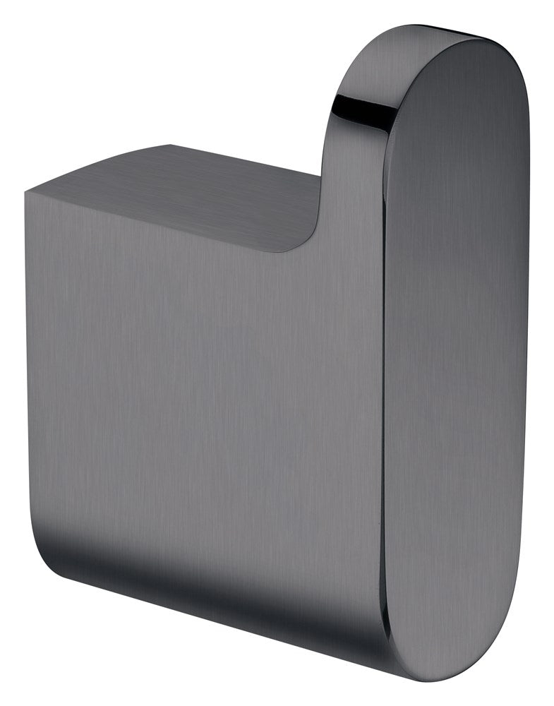 Persano Gun Metal Grey Zinc Alloy Robe Hook