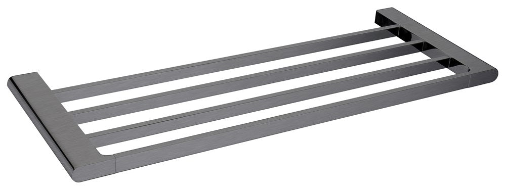 Persano Gun Metal Grey Zinc Alloy Towel Rack 600mm