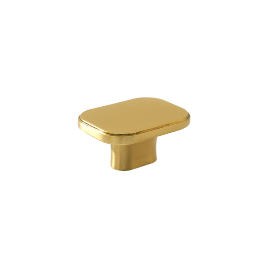 Momo Aspen Knob Solid Brass 40mm in Brushed Satin Brass