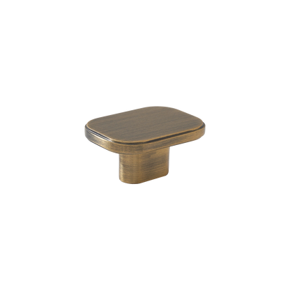 Momo Aspen Knob Solid Brass 40mm in Dark Brushed Brass