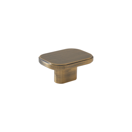 Momo Aspen Knob Solid Brass 40mm in Dark Brushed Brass