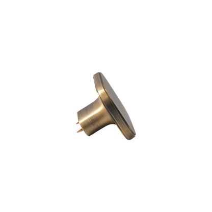 Momo Aspen Knob Solid Brass 40mm in Dark Brushed Brass (1)