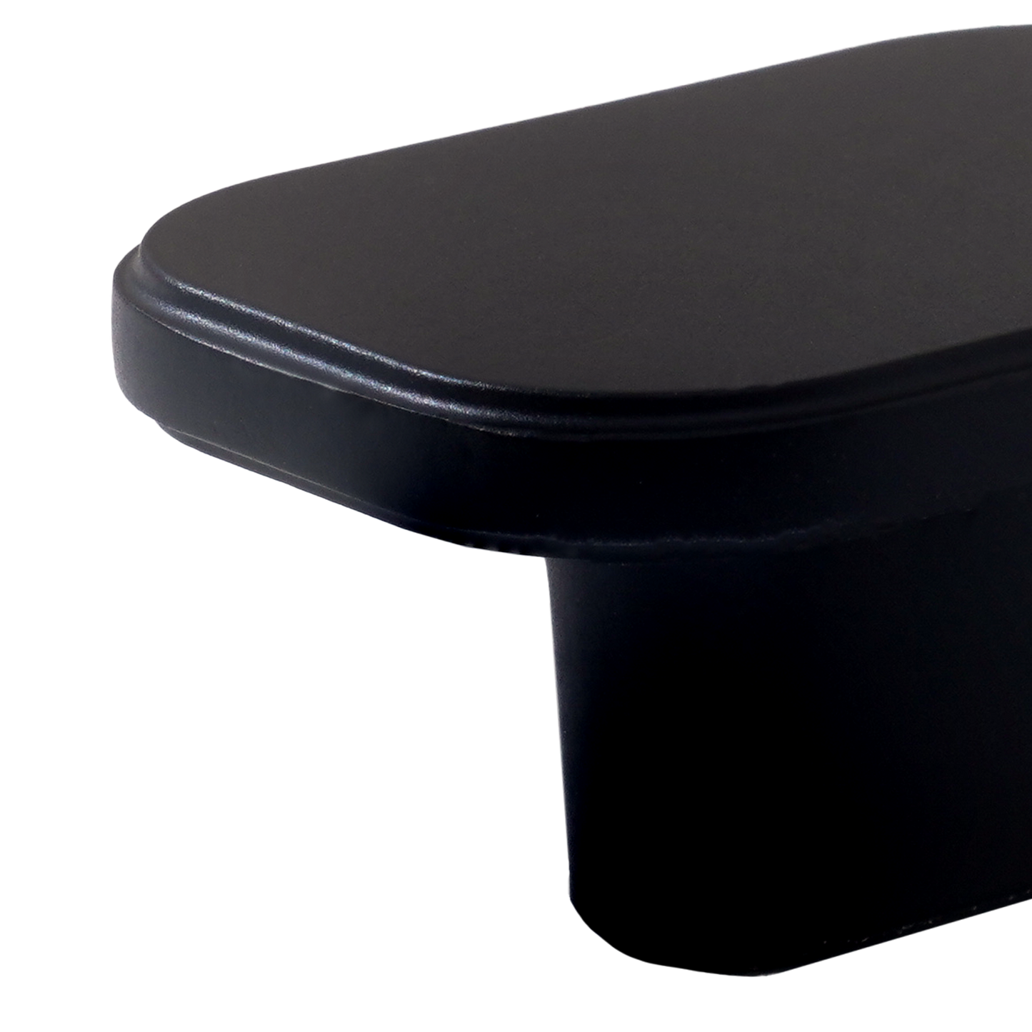 Momo Aspen Knob Solid Brass 40mm in Matt Black (2)