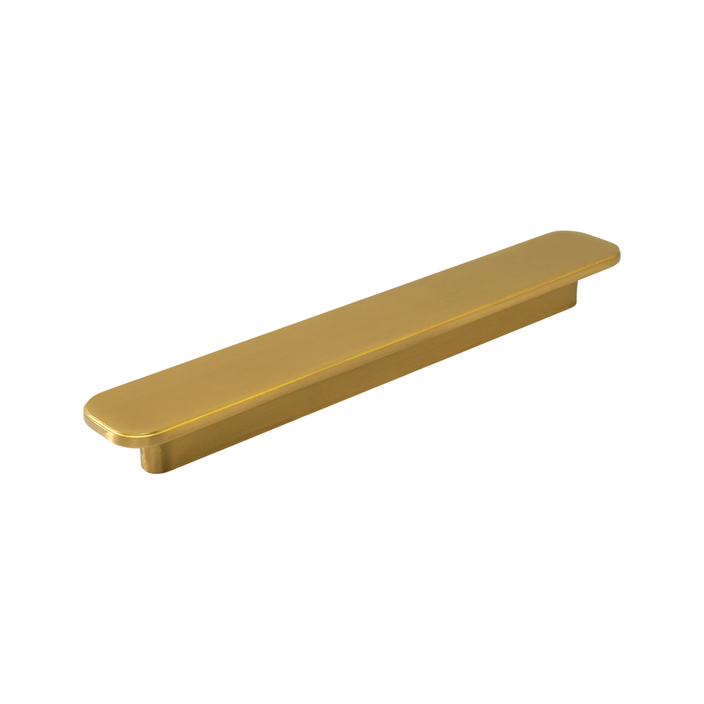 Momo Aspen Pull Handle Solid Brass 160mm in Brushed Satin Brass