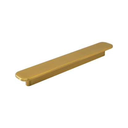 Momo Aspen Pull Handle Solid Brass 160mm in Brushed Satin Brass