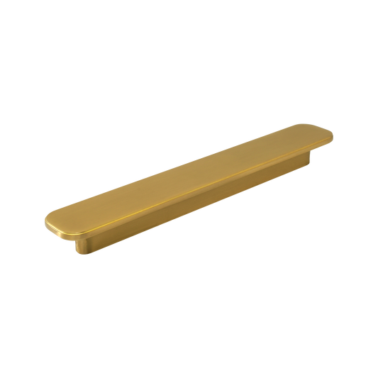Momo Aspen Pull Handle Solid Brass 160mm in Brushed Satin Brass