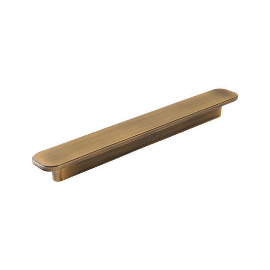 Momo Aspen Pull Handle Solid Brass 160mm in Dark Brushed Brass