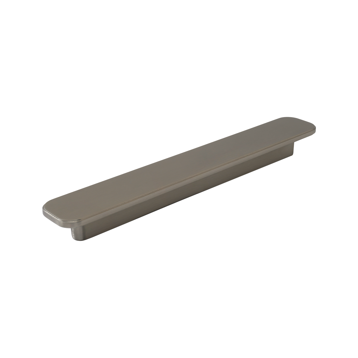 Momo Aspen Pull Handle Solid Brass 160mm in Dull Brushed Nickel