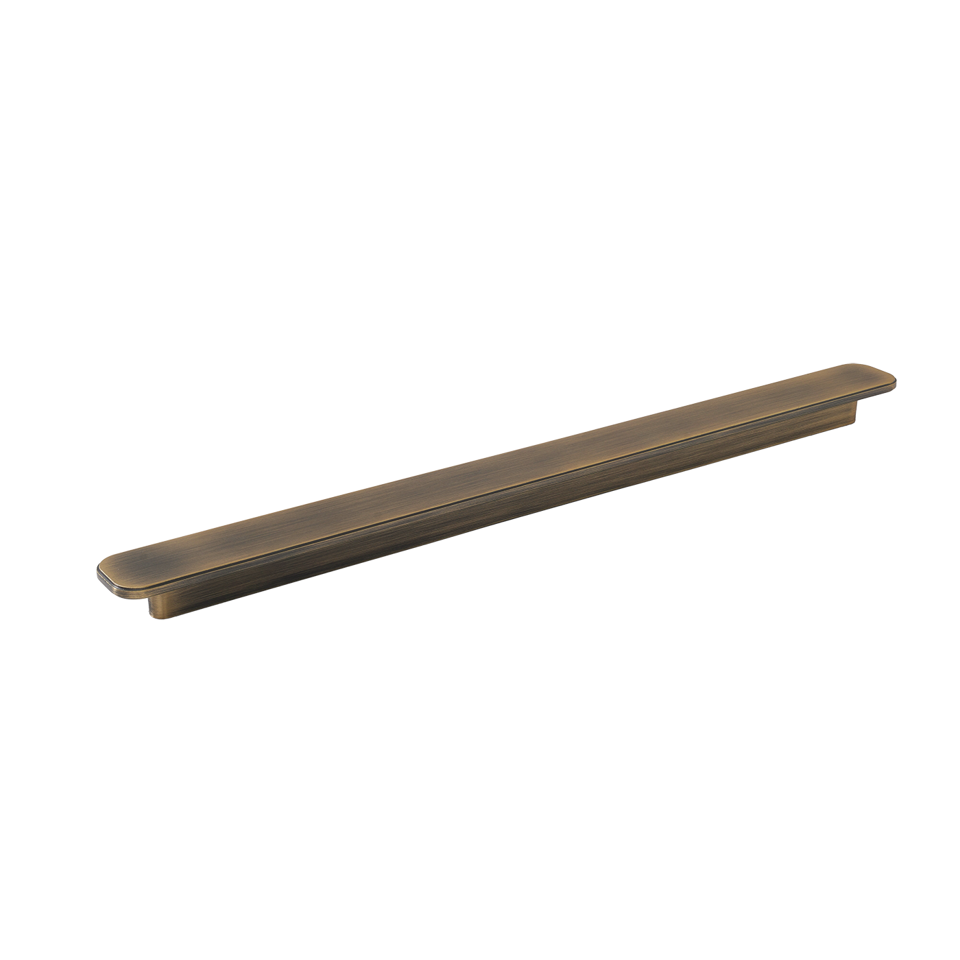 Momo Aspen Pull Handle Solid Brass 320mm in Dark Brushed Brass