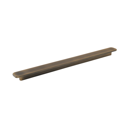 Momo Aspen Pull Handle Solid Brass 320mm in Dark Brushed Brass