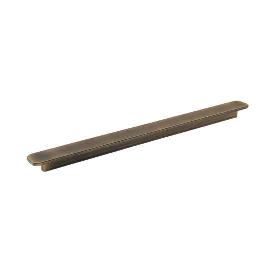 Momo Aspen Pull Handle Solid Brass 320mm in Dark Brushed Brass