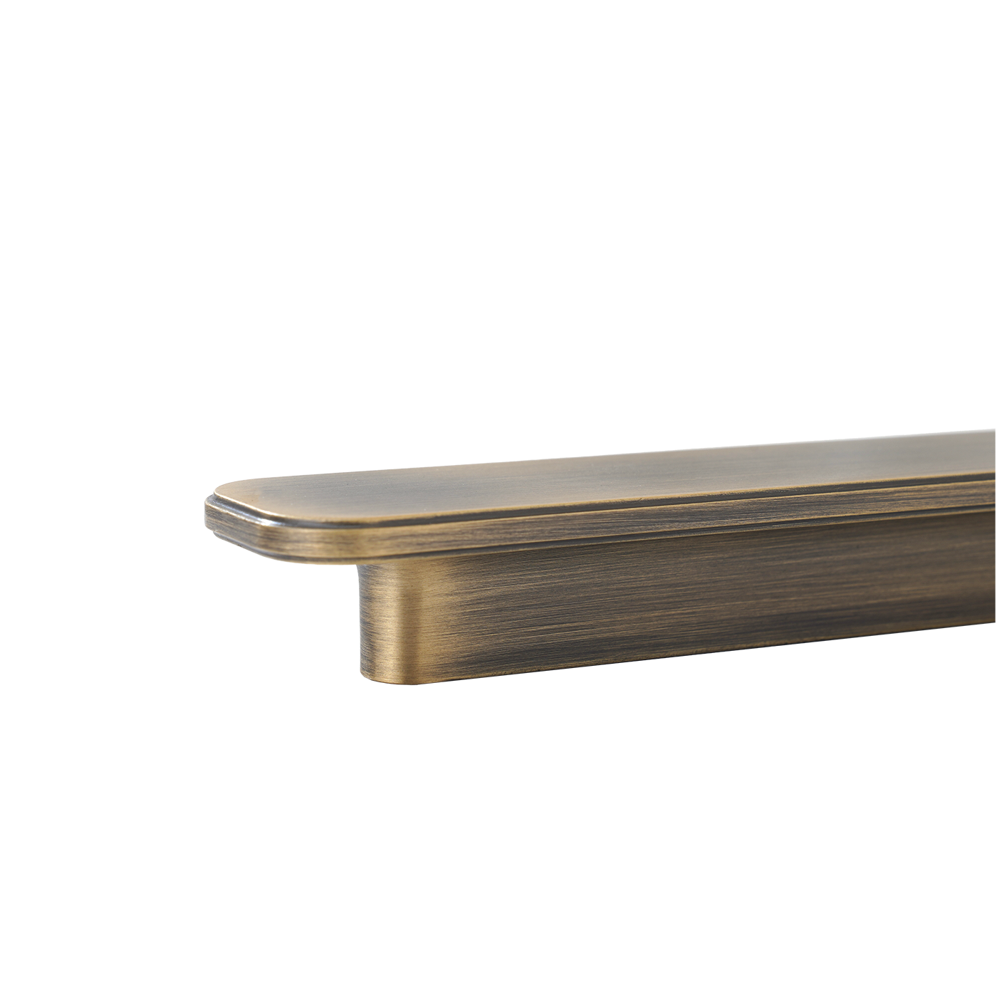 Momo Aspen Pull Handle Solid Brass 160mm in Dark Brushed Brass (2)