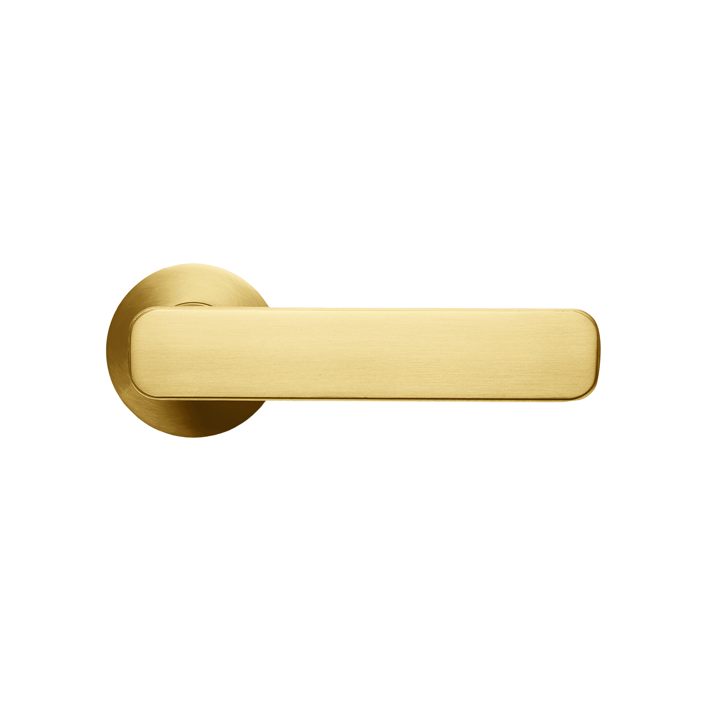 Momo Aspen Solid Brass Tubular Latch Privacy Lever Set In Brushed Satin Brass (1)