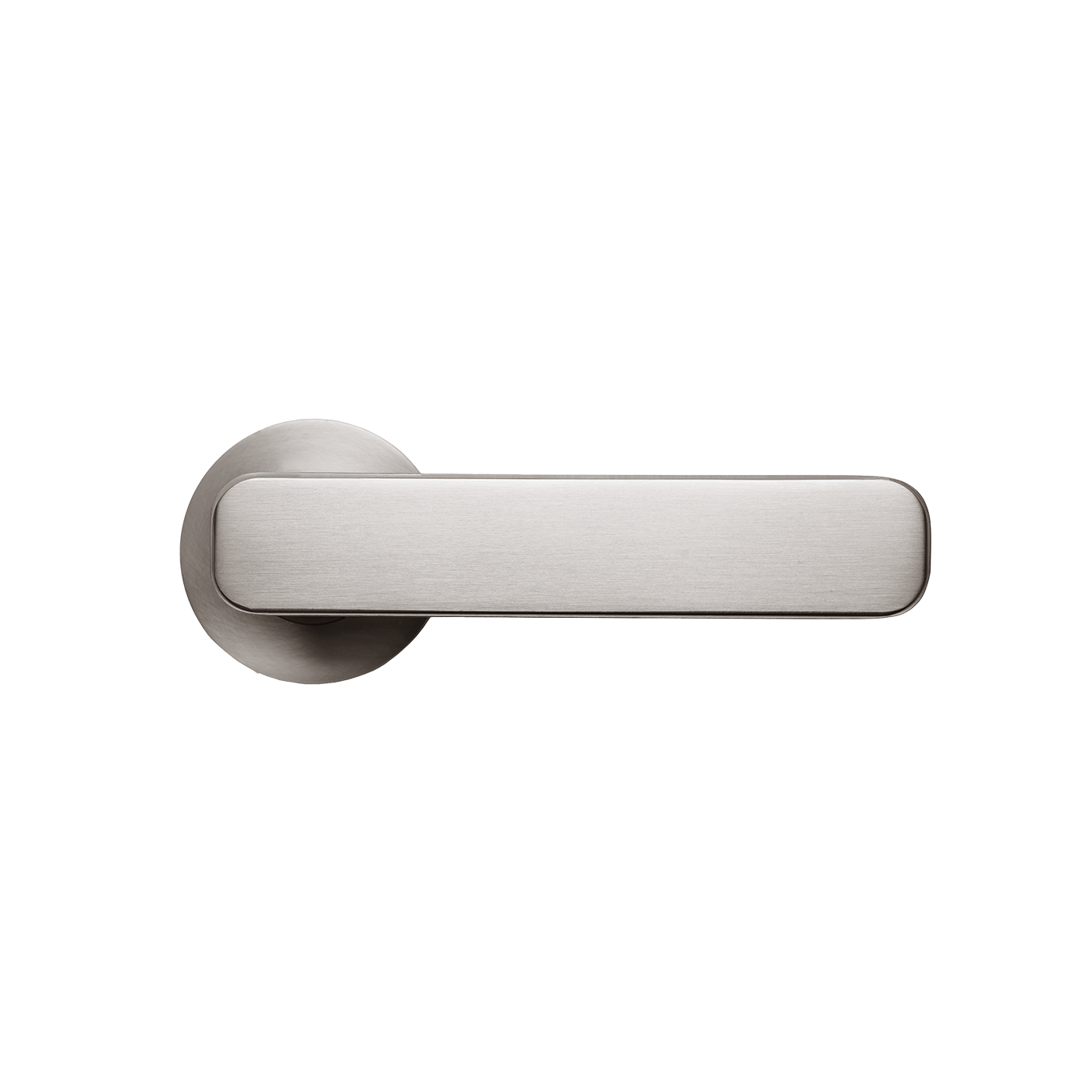 Momo Aspen Solid Brass Mortice Lock Privacy Lever Set In Dull Brushed Nickel (1)
