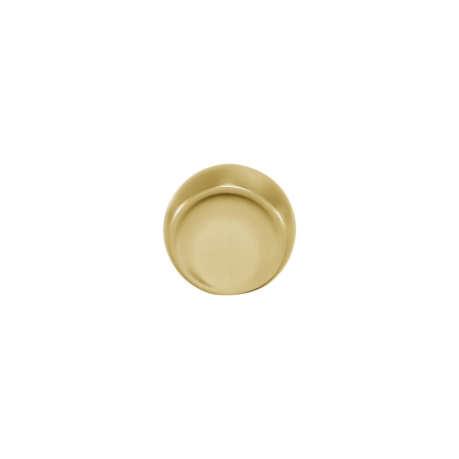 Momo Ball Knob  24mm in Brushed Matt Brass (1)