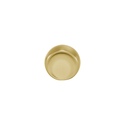 Momo Ball Knob  24mm in Brushed Matt Brass (1)