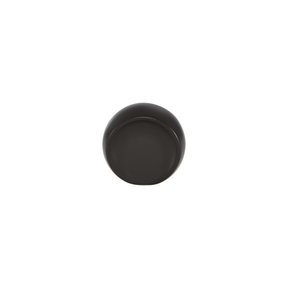 Momo Ball Knob  24mm in Matt Black (1)