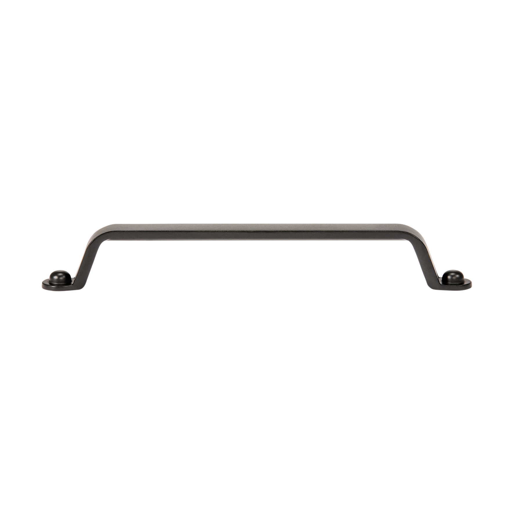 Momo Button D Handle 160mm In Matt Black (1)