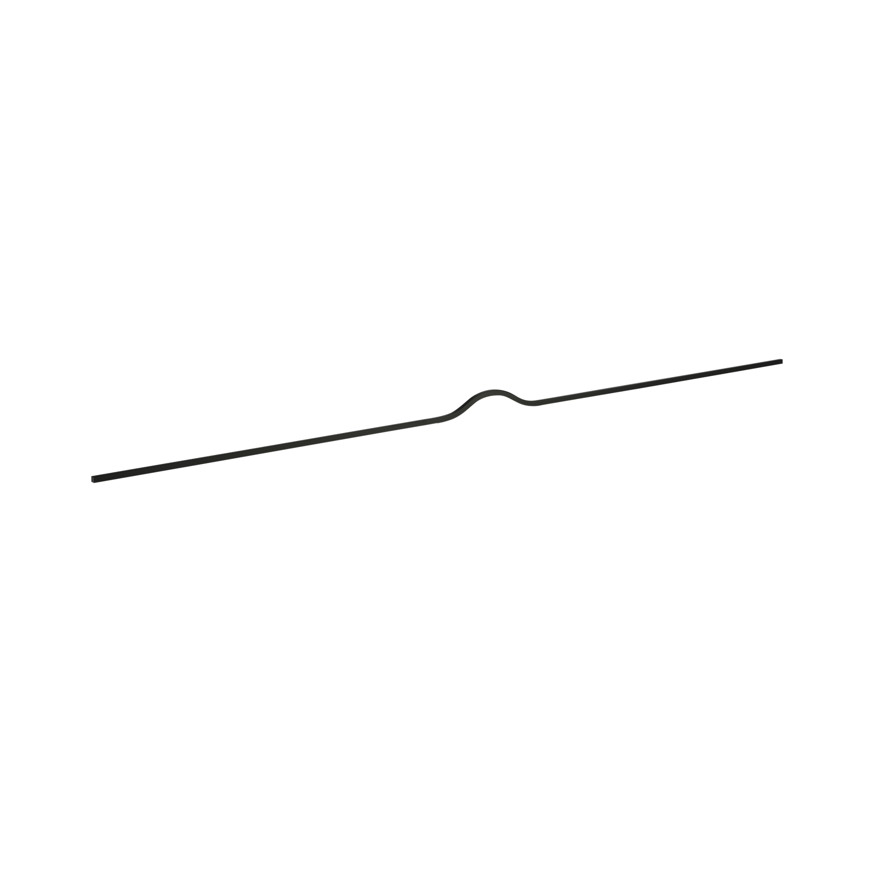 Momo Brave Bow Handle 1120mm In Matt Black