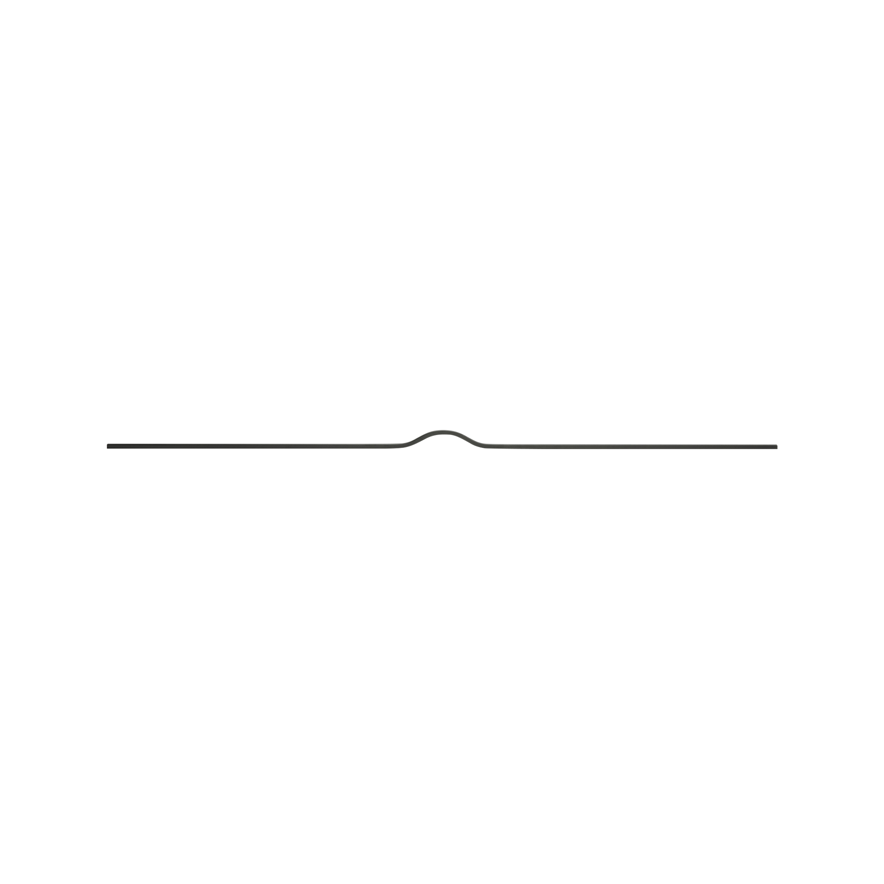Momo Brave Bow Handle 1120mm In Matt Black (1)